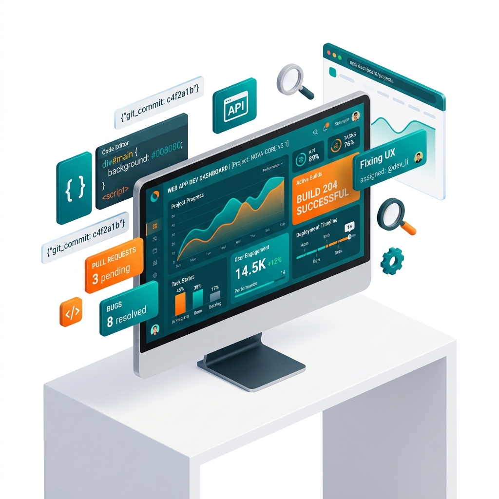 Web Development Dashboard